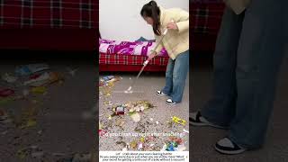 Mindful Cleanup – Sweeping Away Snack Crumbs and Wrappers 🧹🏡