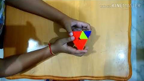 How to complete piraminx within 20 seconds very quickly and easily you can do it