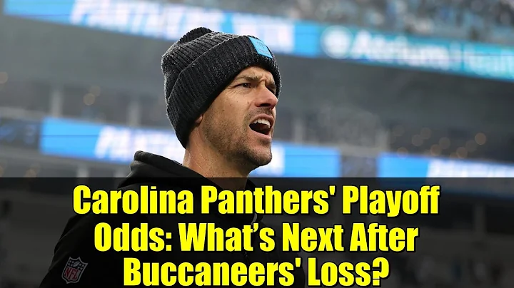 Carolina Panthers' Playoff Odds: What’s Next After Buccaneers' Loss?