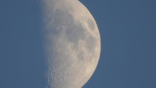 Наблюдение за луной.(Moon)г.Йошкар Ола