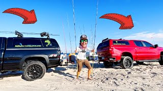 The ULTIMATE Beach Fishing Experience!! Catch \& Cook! **Outer Banks**