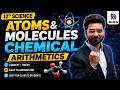 NIOS 12th Chemistry: Chapter 1 Atoms, Molecules and Chemical Arithmetic🧪One Shot🎯