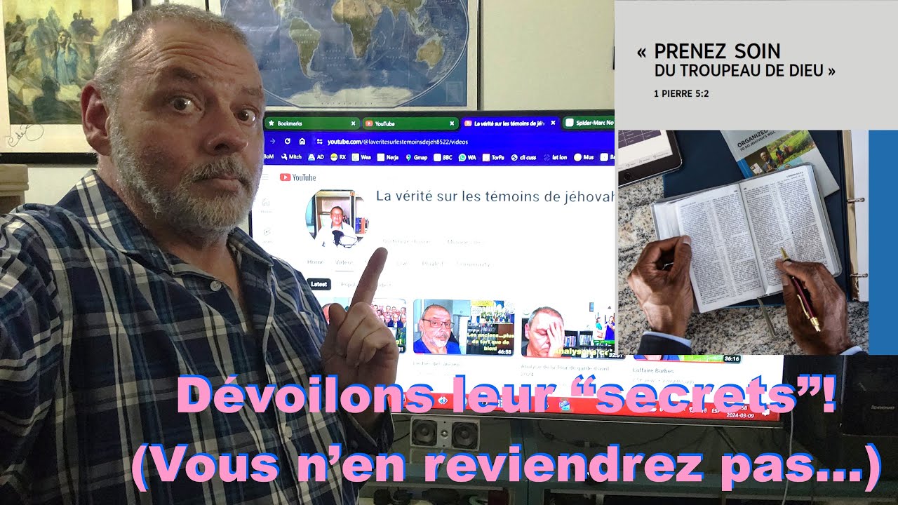 Analyse du livre des anciens 1ère partie