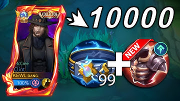 CLINT FIRST ITEM THUNDERBELT IS TOO TANKY IN LATEGAME!!😱 | CLINT BEST BUILD FOR 2025! (100% BROKEN!)