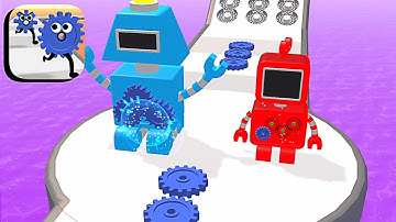 Gear Run 3D ​- All Levels Gameplay Android,ios (Levels 6-9)