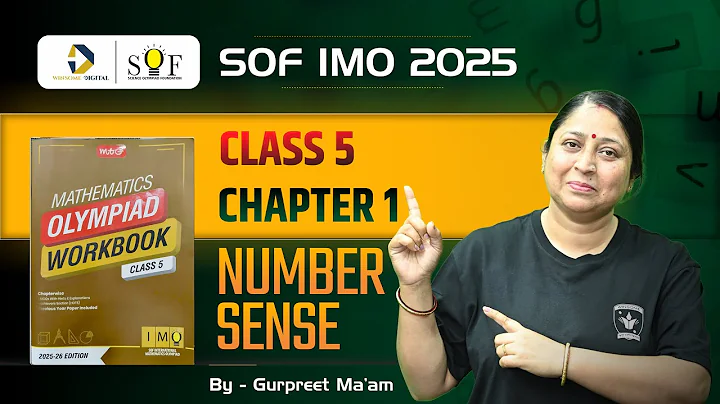 Class 5 Maths Olympiad Workbook | Chapter 1 -  Number Sense |  Maths Olympiad Class | IMO