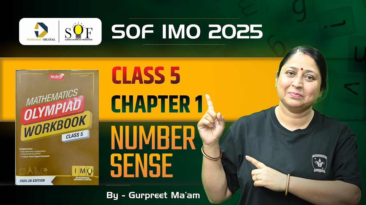 Class 5 Maths Olympiad Workbook | Chapter 1 - Number Sense | Maths ...
