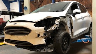 REPAIRING A WRECKED 2018 FORD FIESTA SRUK Throwback