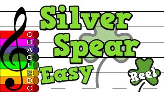 The Silver Spear (Easy Version) [Irish Reel] - Treble Clef Boomwhacker Play Along