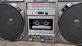 CROWN CSC - 950L vintage boombox ghettoblaster