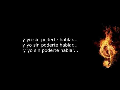 WILLIE Colon - sin poderte hablar letra