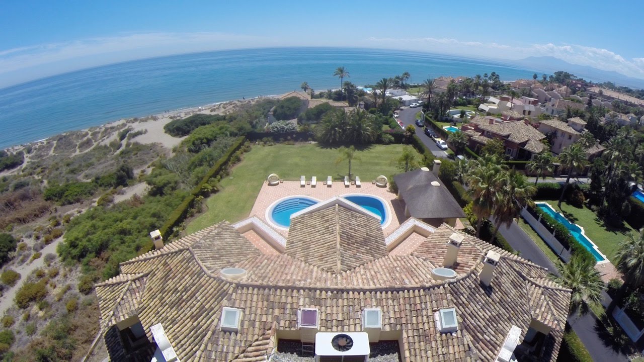 Villa for sale in Marbella, Las Chapas, Costa del Sol - YouTube