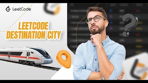 Leetcode 1436 | Destination City | Simple Python solution