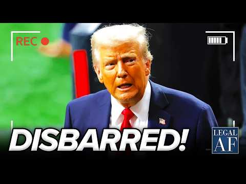 Thumbnail for Trump DOJ COLLAPSES as Trump Lawyers GET DISBARRED