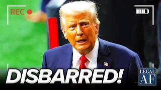 Trump DOJ COLLAPSES as Trump Lawyers GET DISBARRED