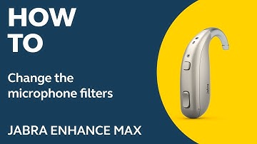 Jabra Enhance Max: How to change the microphone filters
