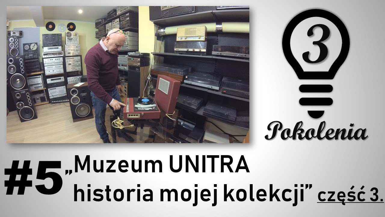 Muzeum UNITRA - historia mojej kolekcji (odcinek) - część 3. - BAMBINO