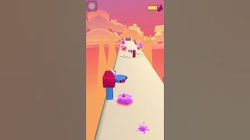 Blob Runner 3D | New update new skin level 128 iOS, android #Shorts #Blobrunner3D
