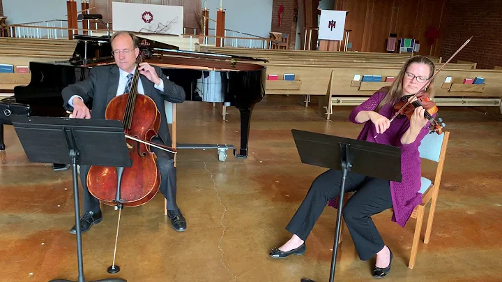 Adagio for Violin and Cello by David P. Milligan  ...