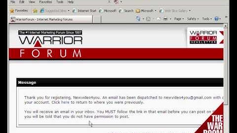 How to Register for A Forum and Edit Your Signature - Domain Promotions