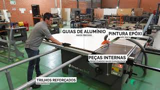 Serra Esquadrejadeira SM3 - Direto de Fábrica Smartmaq 100% Nacional