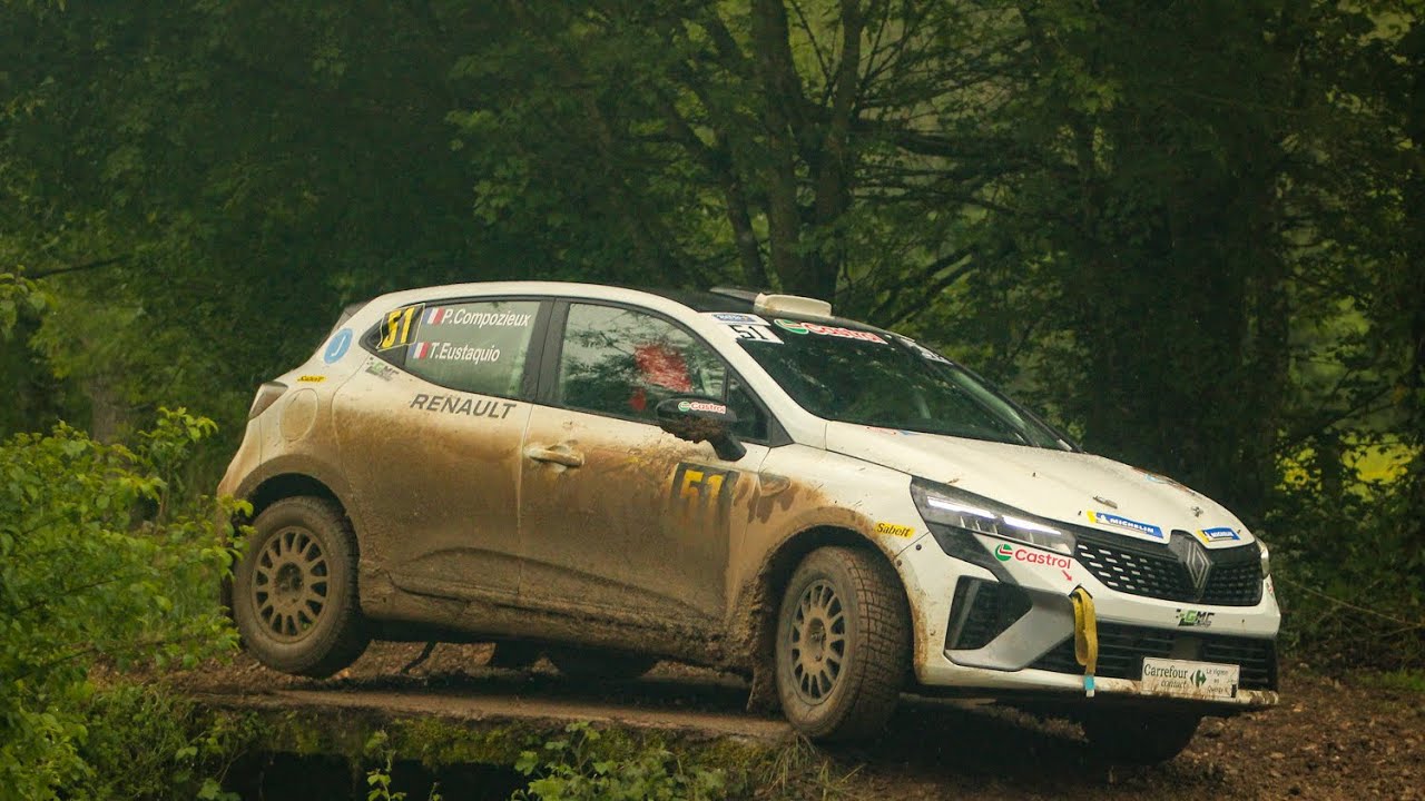 Es 11 reilhac, rallye castine, eustaquio/compozieux, clio rally5