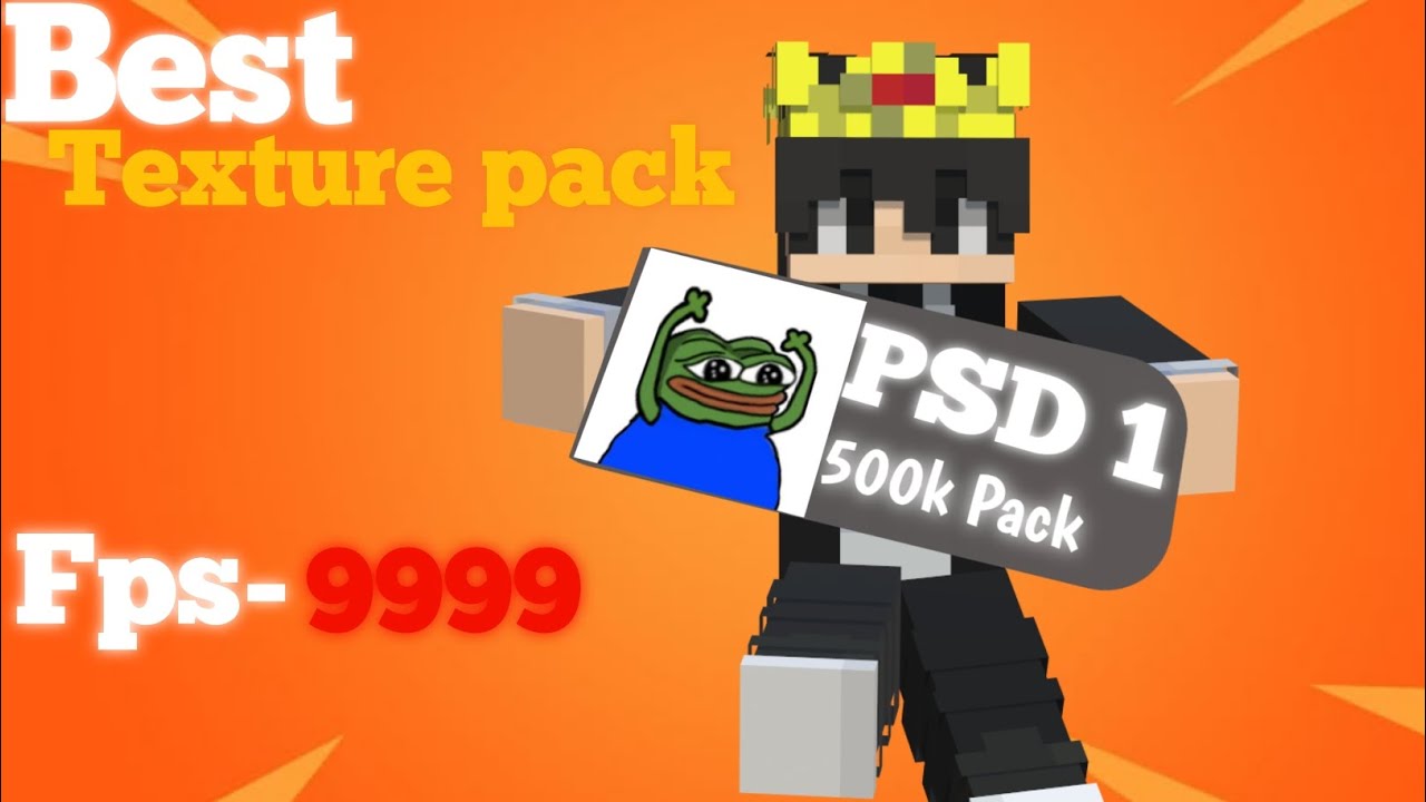 Best Minecraft PSD 1 500k Texture pack 😎