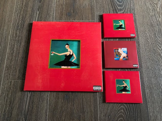 UNBOXING - Kanye West - My Beautiful Dark Twisted Fantasy - My ENTIRE  Collection (Vinyl, CD) 