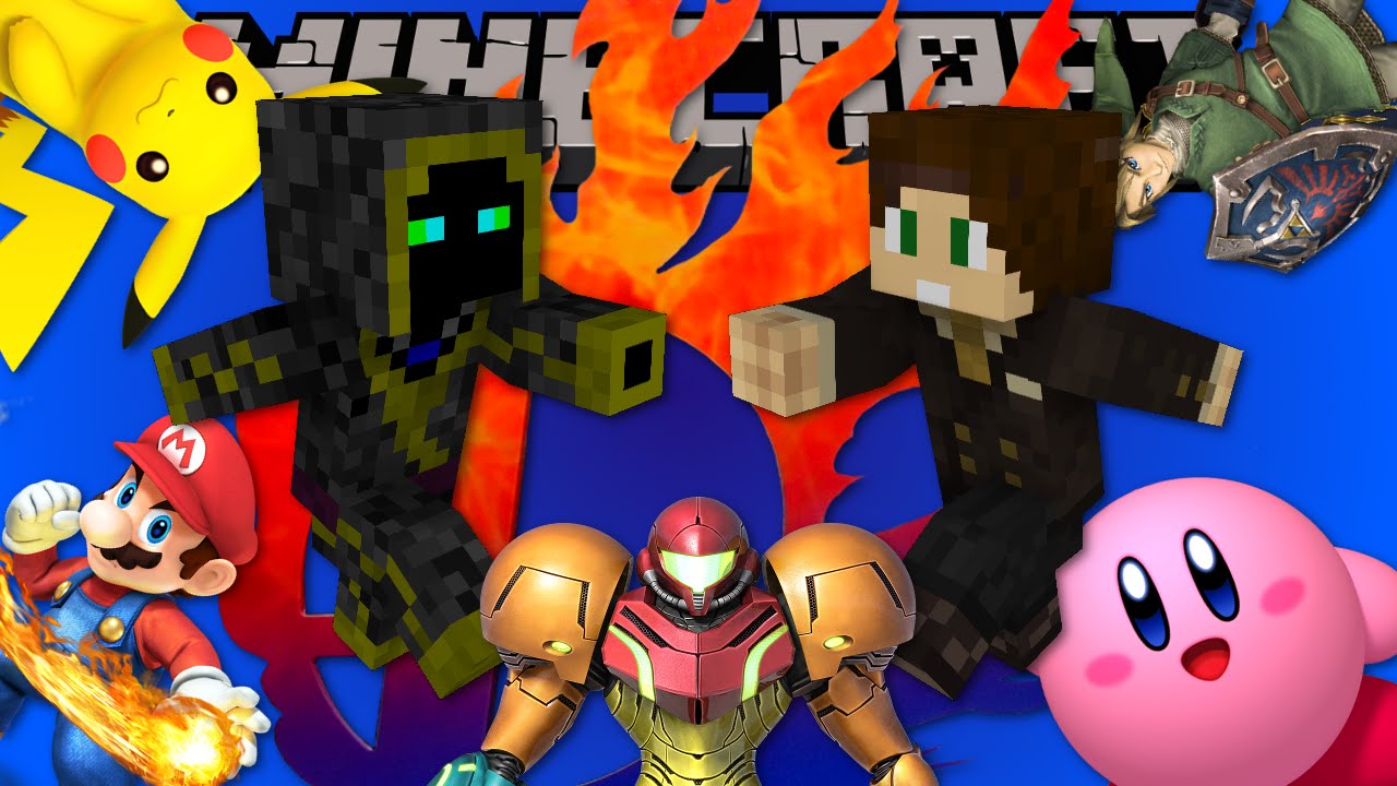 Minecraft Minigame: SUPER SMASH BROS!