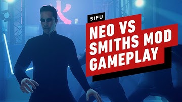 Sifu Matrix Mod Gameplay - Neo vs A Ton of Agents Smiths