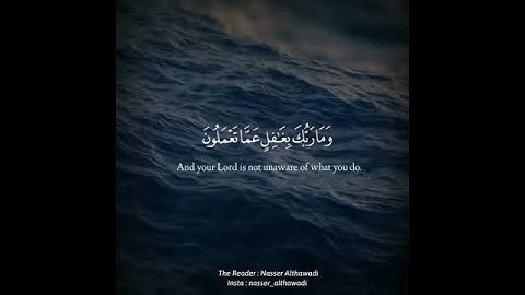 وَأَنْ أَتْلُوَ الْقُرْآنَ فَمَنِ اهْتَدَى فَإِنَّمَا يَهْتَدِي لِنَفْسِهِ..القارئ ناصر بن الذوادي