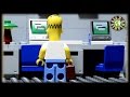 Lego Simpsons Office.  If Homer Simpson worked in office.