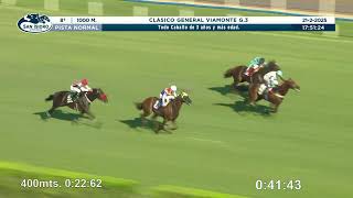 Vidéo de la course PMU CLASICO GENERAL VIAMONTE G3 S.