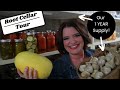 PUTTING UP GARDEN PRODUCE FOR THE WINTER | Root Cellar Tour!