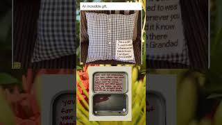 A Creative Memory Pillow That Turns Old Shirts Into Love-Filled Keepsakes