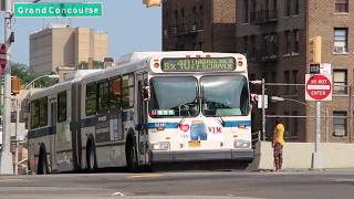 2002 New Flyer D60Hf On The Bx40 At Grand Concourse And Burnside Avenue
