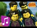 We are number one but it's animated in LEGO