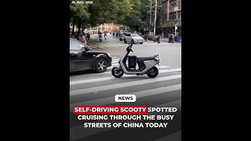 Self-Driving Cars in China Are on Another Level!