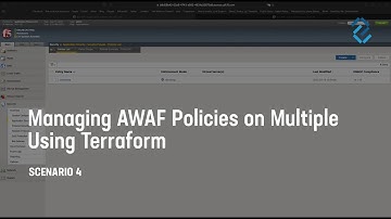 Managing an Advanced WAF Policy on Multiple Devices