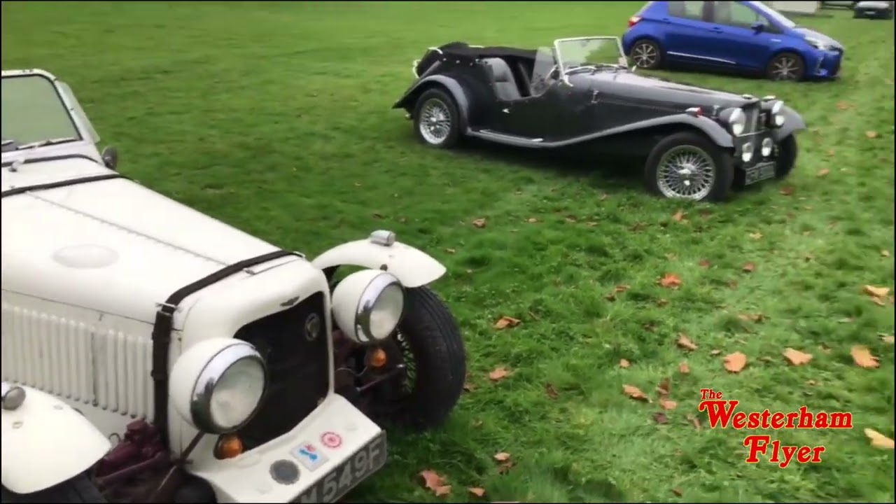 The Westerham Flyer - London to Brighton Car Run in Staplefield Sussex 2024