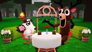 I HAD A DATE WITH A DEER.. 99 NIGHTS IN THE FOREST ROBLOX
