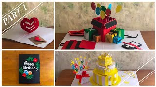 Scapbook | Handmade | Birthday scrapbook part 1 | Birthday pop up book | birthday gift