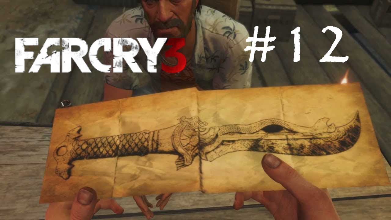 Нож из фар край 3 чертеж