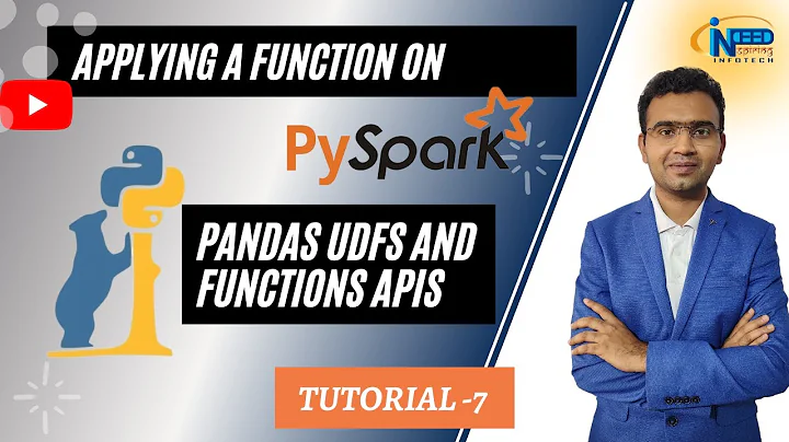 Tutorial 7 - Applying a Function on PySpark DataFrame, Pandas UDFs and Pandas Functions APIs