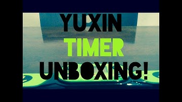 Yuxin Timer Unboxing | Cubelelo.com