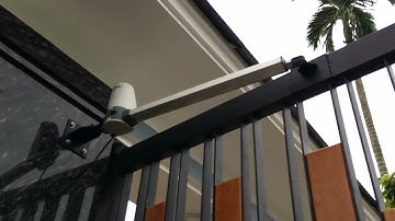 Motor tay đòn cổng tự động gắn trên cánh | Trinh AGS