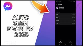 HOW TO FIX MESSANGER AUTO SEEN PROBLEM 2025