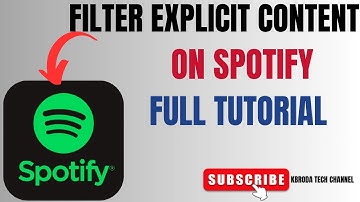 How to Block Explicit Content on Spotify - Parental Controls Guide!