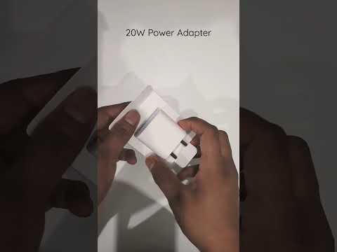   IPhone 14 Pro Power Adapter 20W Unboxing Iphone14pro Poweradapter Iphone Lightning