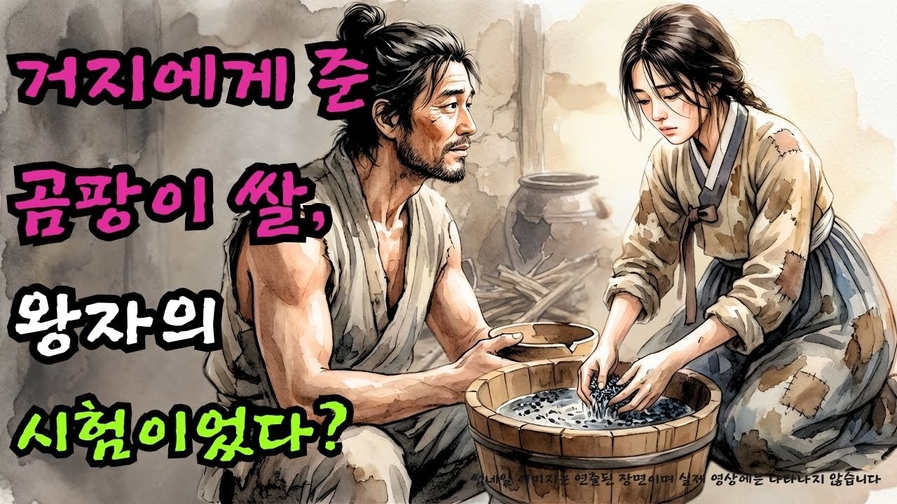 곰팡이 핀 쌀 세 가마니를 거지에게 던져주며 비웃던 욕심쟁이 계모가 꿈에도 몰랐던 거지의 진짜 정체와 소름 돋는 결말 | 한국 전설 야담